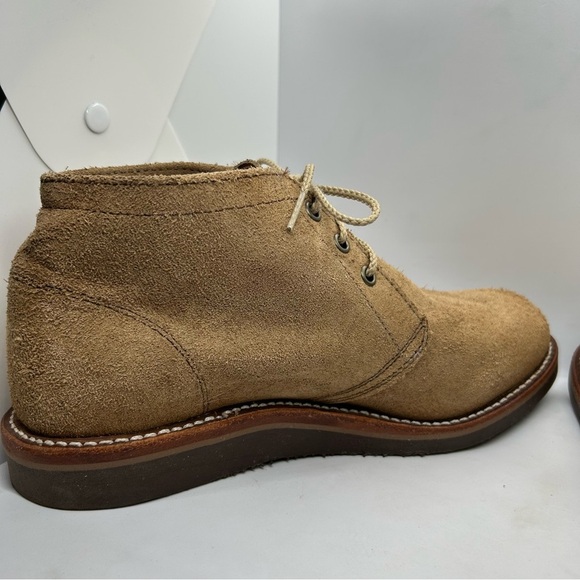 Original Chippewa Tan Rough-out Suede Chukka Boot Mens size 8E - Picture 6 of 13